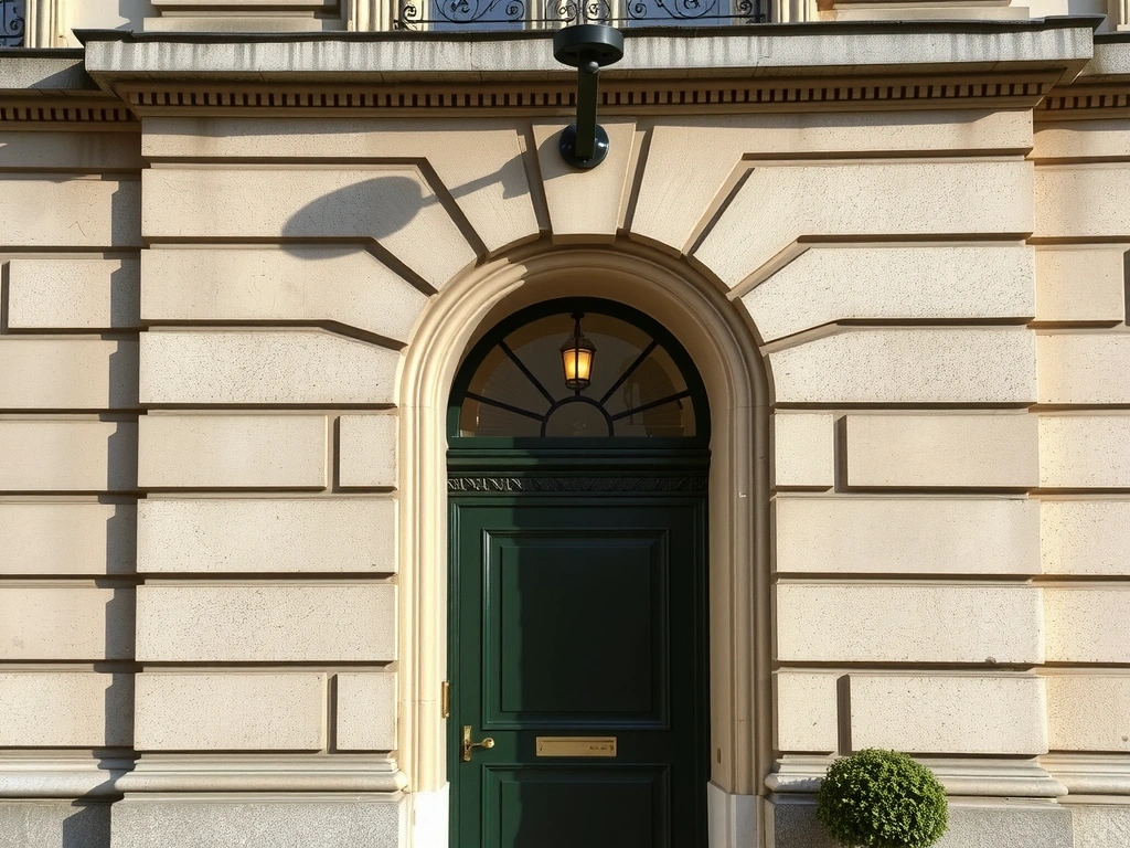 Façade du cabinet NutriEssence - Entrée 1er étage